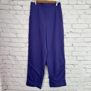Vintage Forrester's Outerwear Pants Womens L Purple Gore-Tex Golf Rain Ankle Zip